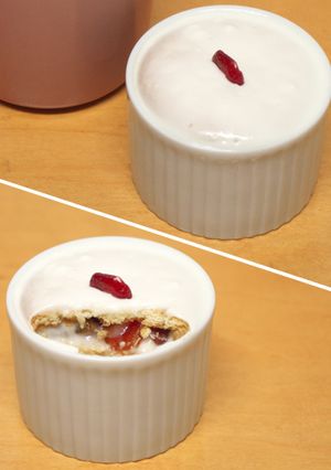 ホワイトデー?チーズケーキみたいなおかし-レシピのメイン写真