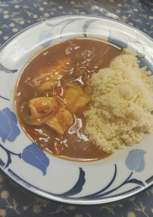 レンジで本格！鶏むねトマトカレー-レシピのメイン写真