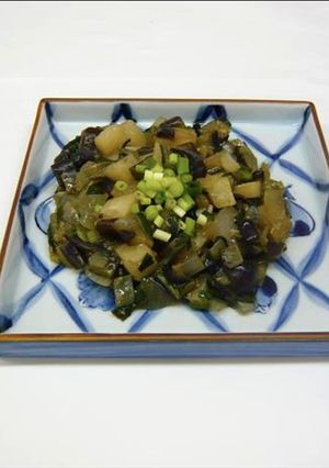 【副菜】長芋となすのピリ辛-レシピのメイン写真
