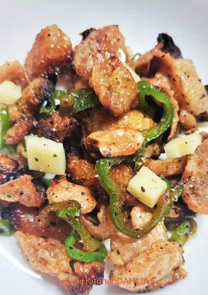 🐓カリパリ鶏皮×エスニック🧡深夜居酒屋🌙-レシピのメイン写真