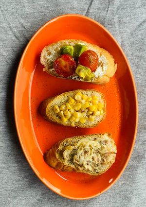 3種のブルスケッタ♪缶詰簡単おつまみ-レシピのメイン写真