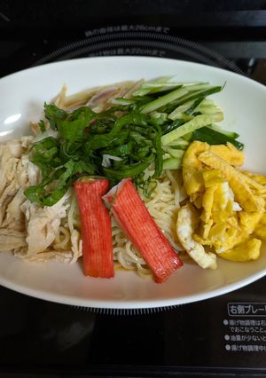市販「ざるラーメン」の「タレ」を改変して!-レシピのメイン写真