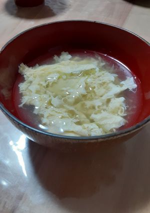 とりささみのゆで汁で作るみょうがのおつゆ-レシピのメイン写真