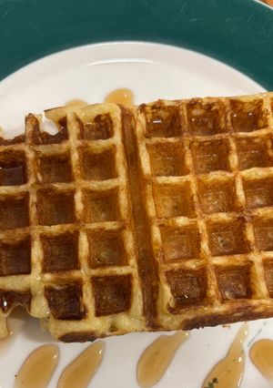 サクサク軽いベルギーワッフル-レシピのメイン写真