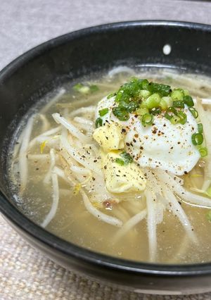 シャキシャキもやしの塩バターラーメン-レシピのメイン写真