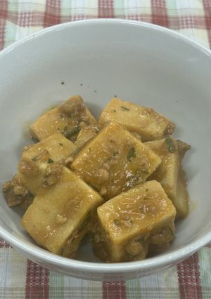 【パッククッキング】 マーボー高野豆腐-レシピのメイン写真