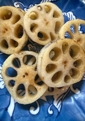 シンプル！焼きレンコン-レシピのメイン写真