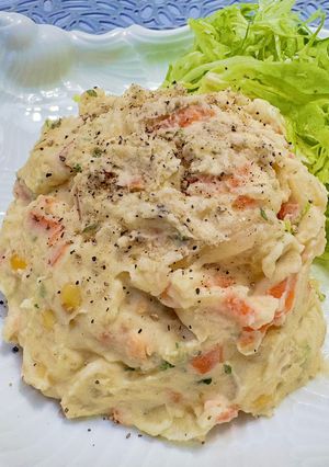【簡単おばんざい】しっとり本格ポテトサラダ-レシピのメイン写真