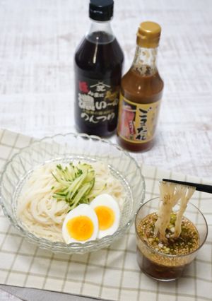 ピリ辛ごまだれそうめん-レシピのメイン写真