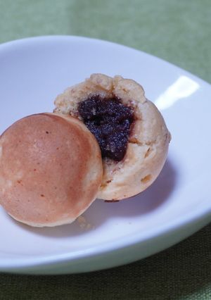 たこ焼き器でまんまるどら焼き♪-レシピのメイン写真