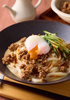 汁なし坦々うどん-レシピのメイン写真