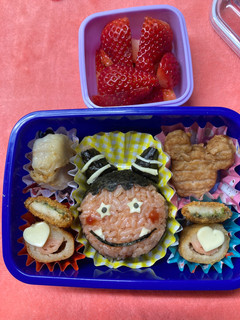 鬼ぎり 幼稚園 お弁当-レシピのメイン写真