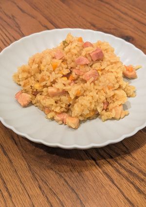 カレーピラフ（炊飯器）-レシピのメイン写真