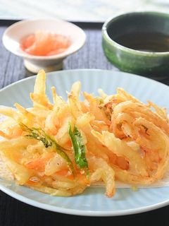 新たまねぎのシャキシャキのかき揚げ♪-レシピのメイン写真