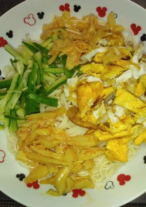 白石うーめん冷やしうどん😋-レシピのメイン写真