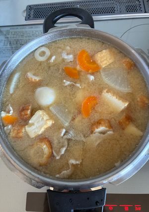 圧力鍋で簡単に豚汁-レシピのメイン写真