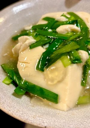 【冷やしあんかけ☆ニラ豆腐丼】-レシピのメイン写真
