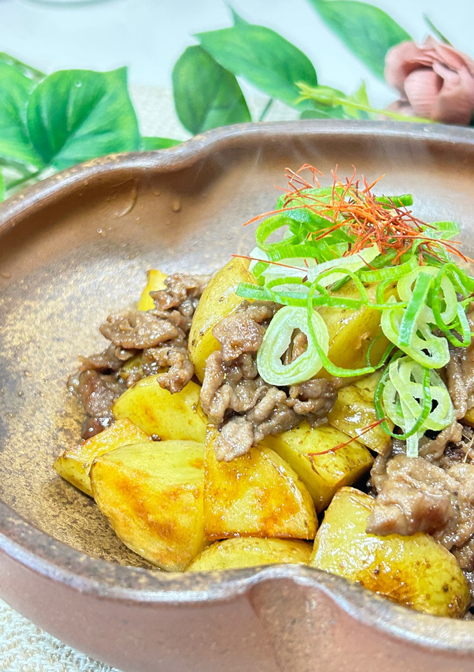 新じゃがと牛肉の焼肉のタレ炒め🥔🥩🔥-レシピのメイン写真