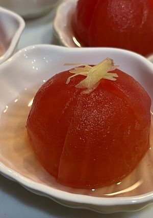 おうち居酒屋♯トマトの出汁びたし-レシピのメイン写真