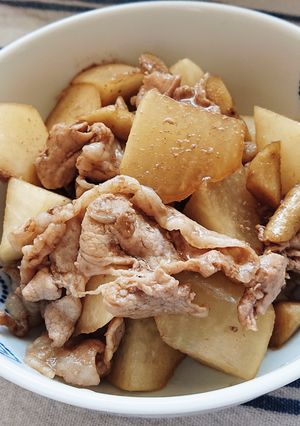 豚肉と大根の甘酢炒め-レシピのメイン写真