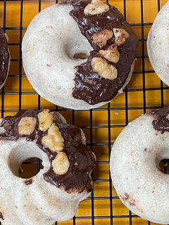 ヴィーガン米粉焼きドーナツ-レシピのメイン写真