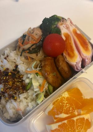 中学生女子お弁当　7/1-レシピのメイン写真