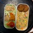 全てレンジ洋風さっぱり赤味噌味炒飯弁当