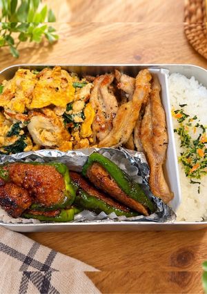 父から息子への茶弁当-レシピのメイン写真