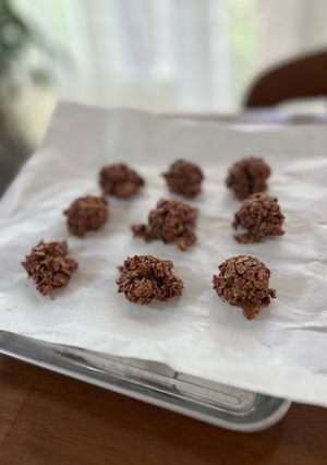 材料２つ！玄米フレークチョコ-レシピのメイン写真