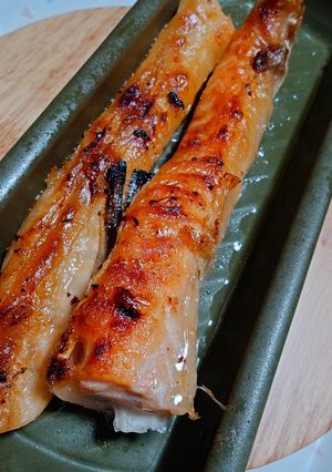 サーモンハラスのグリル焼き-レシピのメイン写真