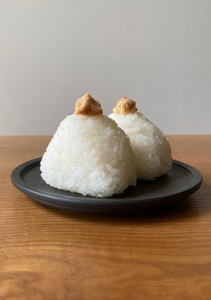 山わさびの味噌和えおむすび-レシピのメイン写真