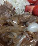 豚肉と玉ねぎの生姜焼き！味つけ黄金比は♪