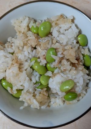 簡単★枝豆とおかかのぽんずし-レシピのメイン写真