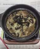土鍋で真鯛のアラの炊き込みご飯