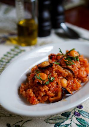 【ポルトガル】タコの炊き込みご飯-レシピのメイン写真