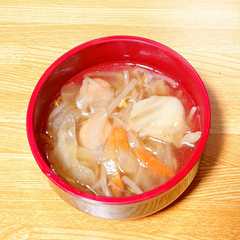 簡単！ コンソメ野菜スープ！-レシピのメイン写真