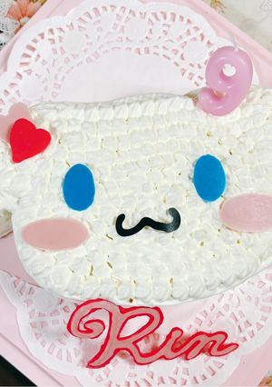 シナモロール　BDケーキ　サンリオ-レシピのメイン写真