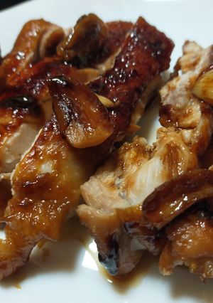 鶏もも肉のニンニク醤油照り焼き煮-レシピのメイン写真