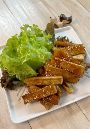 甘辛ごぼう-レシピのメイン写真