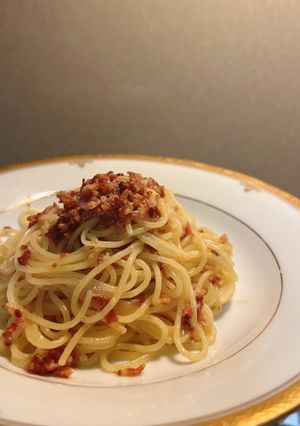 ベーコンバターパスタ-レシピのメイン写真