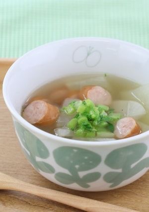 大根入りウインナースープ-レシピのメイン写真