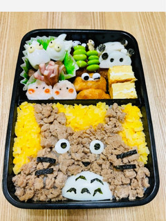 キャラ弁!となりのトトロ-レシピのメイン写真