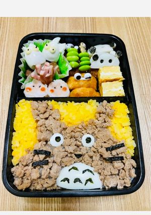 キャラ弁！となりのトトロ-レシピのメイン写真