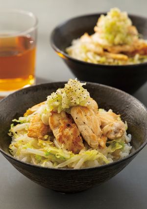 ねぎ塩チキン丼-レシピのメイン写真