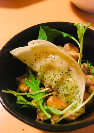 毎日の納豆●焼き餃子トッピング-レシピのメイン写真