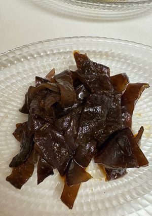 生キクラゲのワサビ醤油和え-レシピのメイン写真