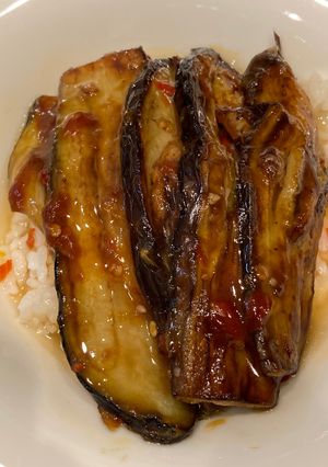 ナスのあんかけ丼-レシピのメイン写真