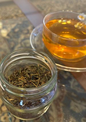 緑茶の茶葉🍵で煎りたて✨ほうじ茶を作ろう🫖-レシピのメイン写真