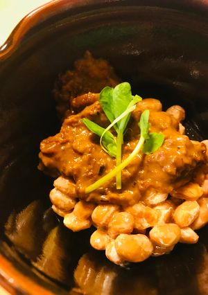 コラボ 納豆●納豆×キーマカレー-レシピのメイン写真