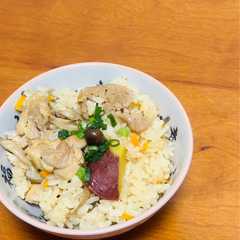 รูปของ ほっこり秋のさつまいも炊き込みご飯